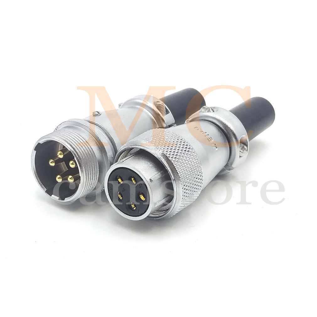 WEIPU WS20 Aviation Connector, 2 3 4 5 6 7 8 9 12 15pin Industrial Electrical Power Cable Plug Socket