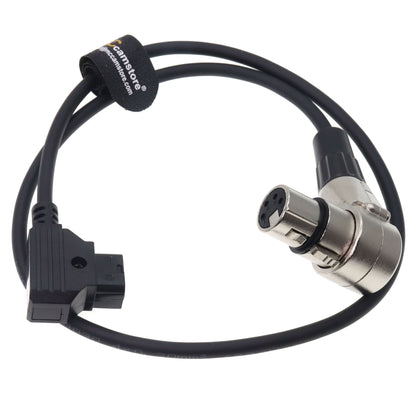 XLR 4 Pin Female to D Tap Power Cable for Sony Venice F55 SXS Camera for Practilite 602 DSLR Camcorder