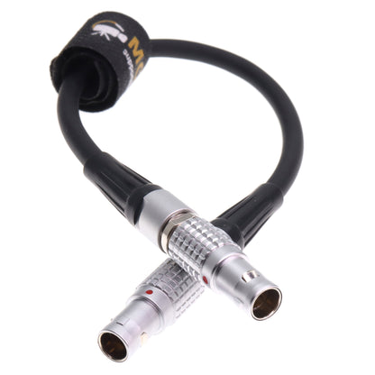 0B 2 Pin Male to 0B 2 Pin Male Power Cable for Teradek Bond ARRI Alexa Z CAM E2