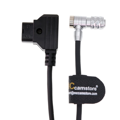 BMPCC 4K Weipu 2Pin-Black Magic 6K-Cable Right Angle 2 Pin Female to D Tap Power Cord for Blackmagic Pocket Cinema Camera 4K 6K from Gold Mount V Mount Battery