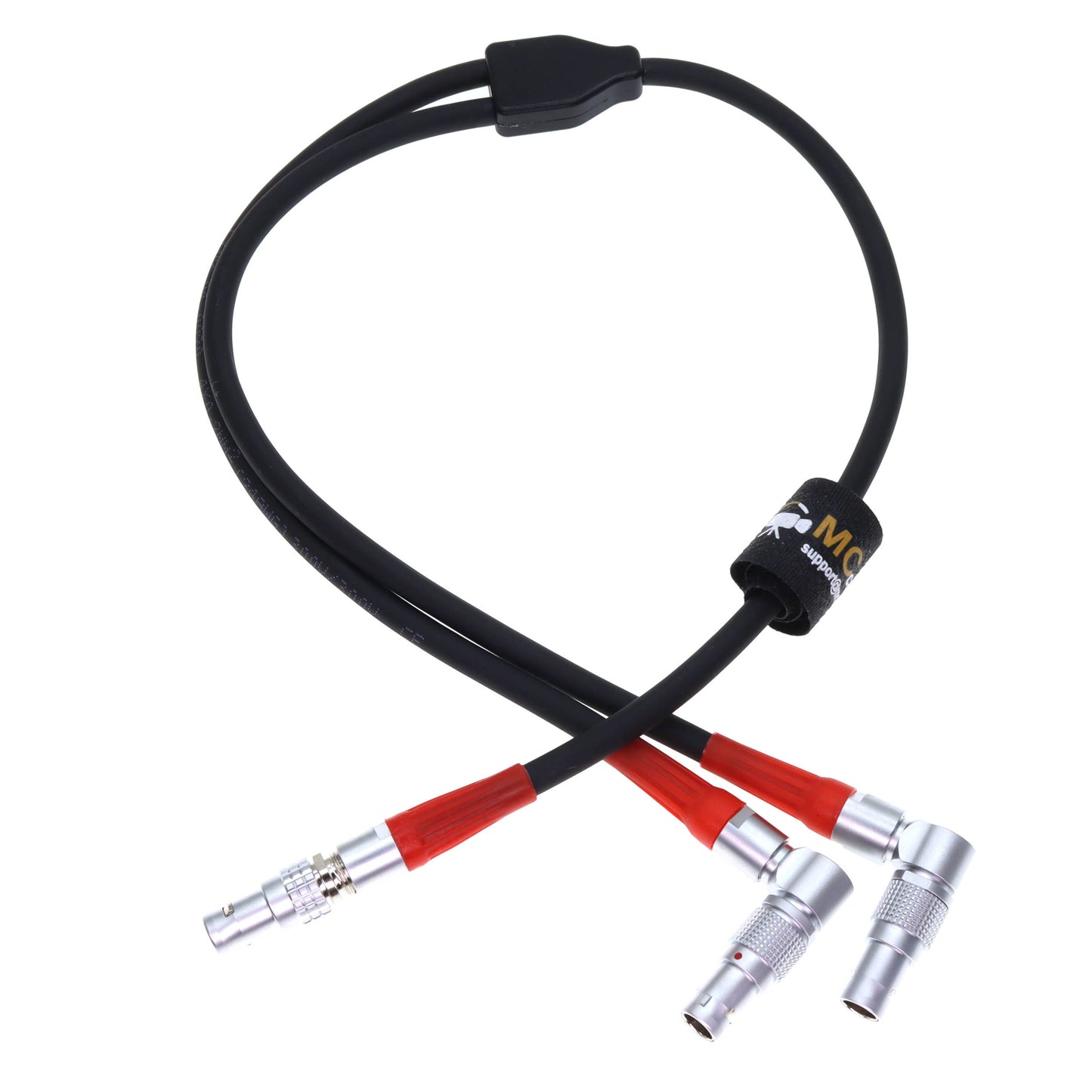 Dual-Motor-Cable for Arri LBUS FIZ MDR Focus 4 Pin Male to Dual 4Pin Male Motor Cable