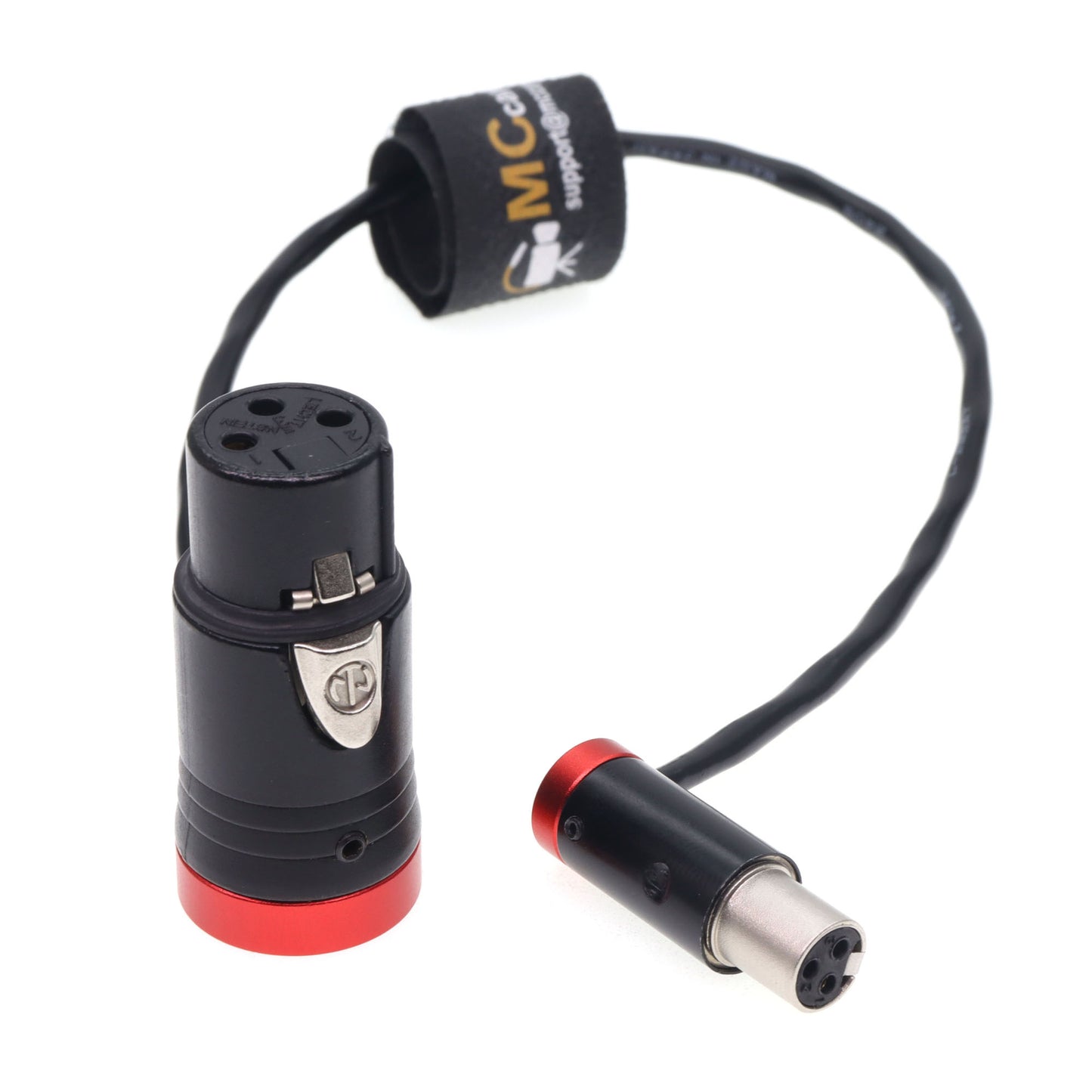 Low-Profile Ta3f 3pin Female To XLR 3pin Female SCORPIO Link Lectrosonics Use SOMMER SOD-14 Audio Cable