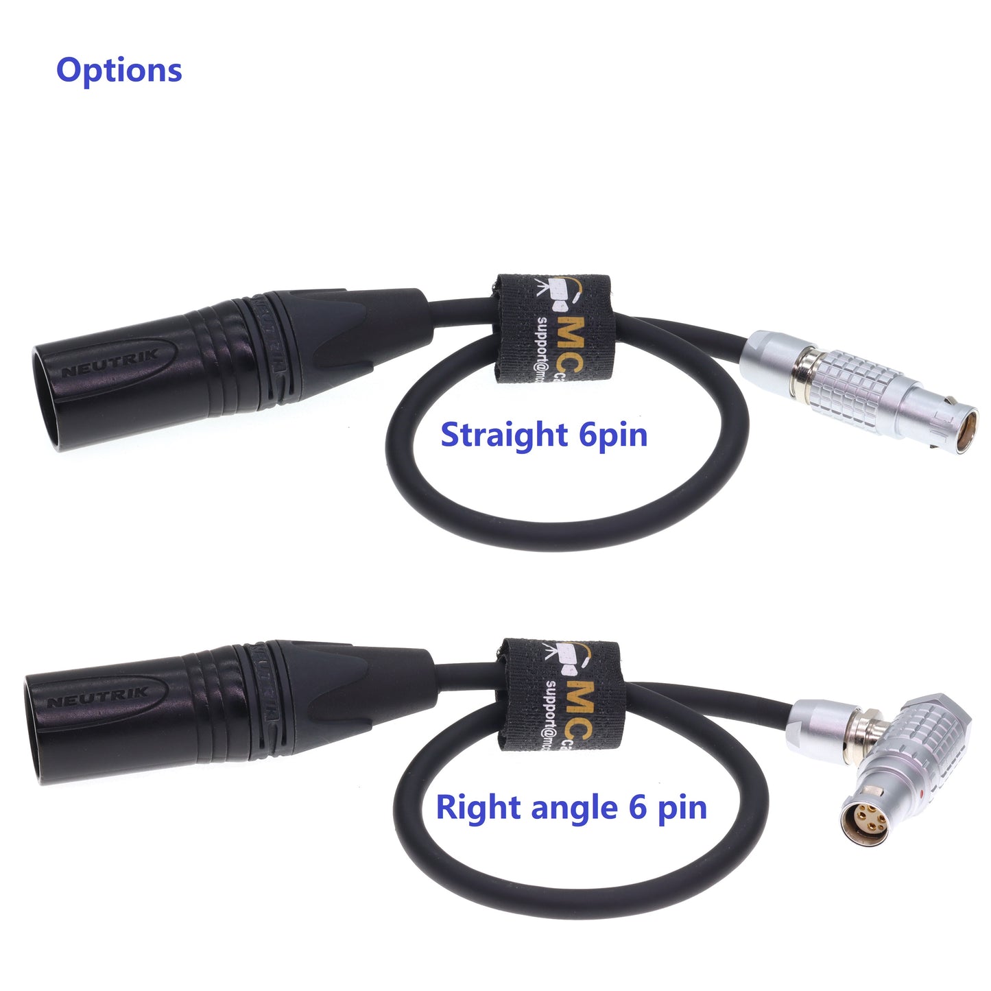 XLR 4 Pin Male to 6 Pin Right Angle Female Power Cable for RED Komodo-X V-Raptor DSMC1 DSMC2 DSMC3, DJI Ronin 4D Camera
