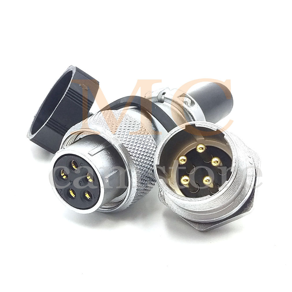 WEIPU WS20 Aviation Connector, 2 3 4 5 6 7 8 9 12 15pin Industrial Electrical Power Cable Plug Socket