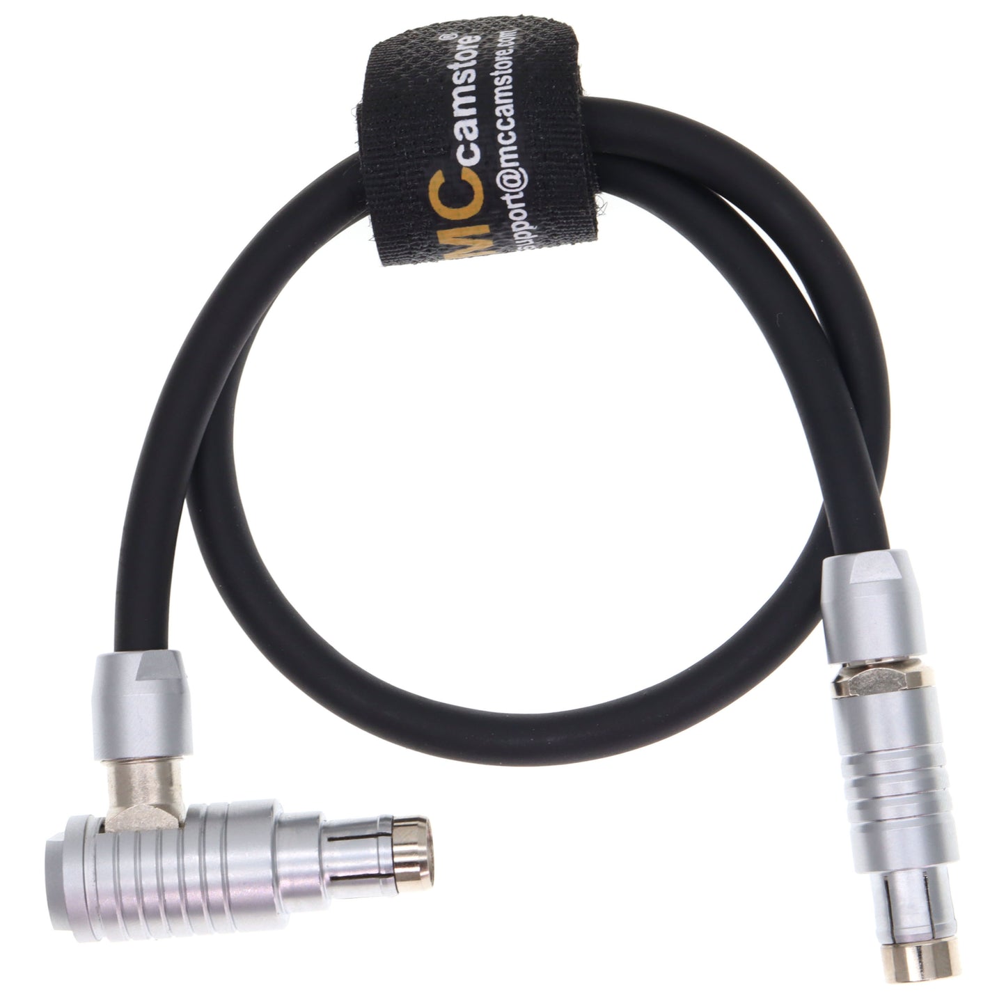 CCM-1 Camera Control Monitor Power Cable for ARRI Alexa 35, Alexa Mini LF Camera, Right Angle RS 3 pin Male to RS 3 pin Female