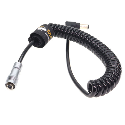 5 Pin Female to DC Power Coiled Cable for Portkeys LH5H/LH5P Monitor