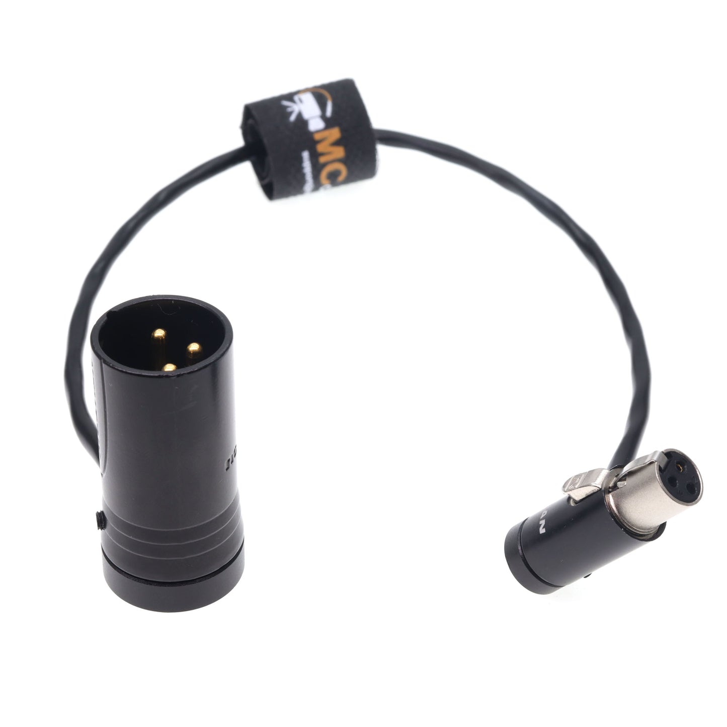 Low Profile TA3F to XLR 3 Pin Male Audio Cable for Lectrosonics Receivers