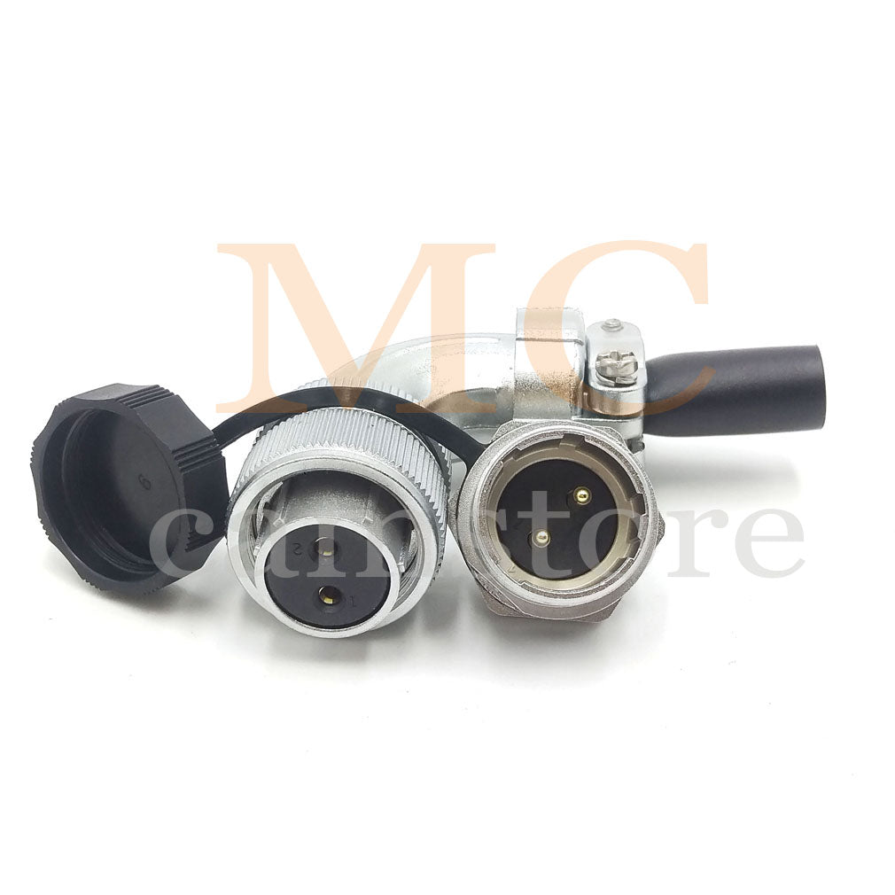 WEIPU WS20 Aviation Connector, 2 3 4 5 6 7 8 9 12 15pin Industrial Electrical Power Cable Angle Plug Socket