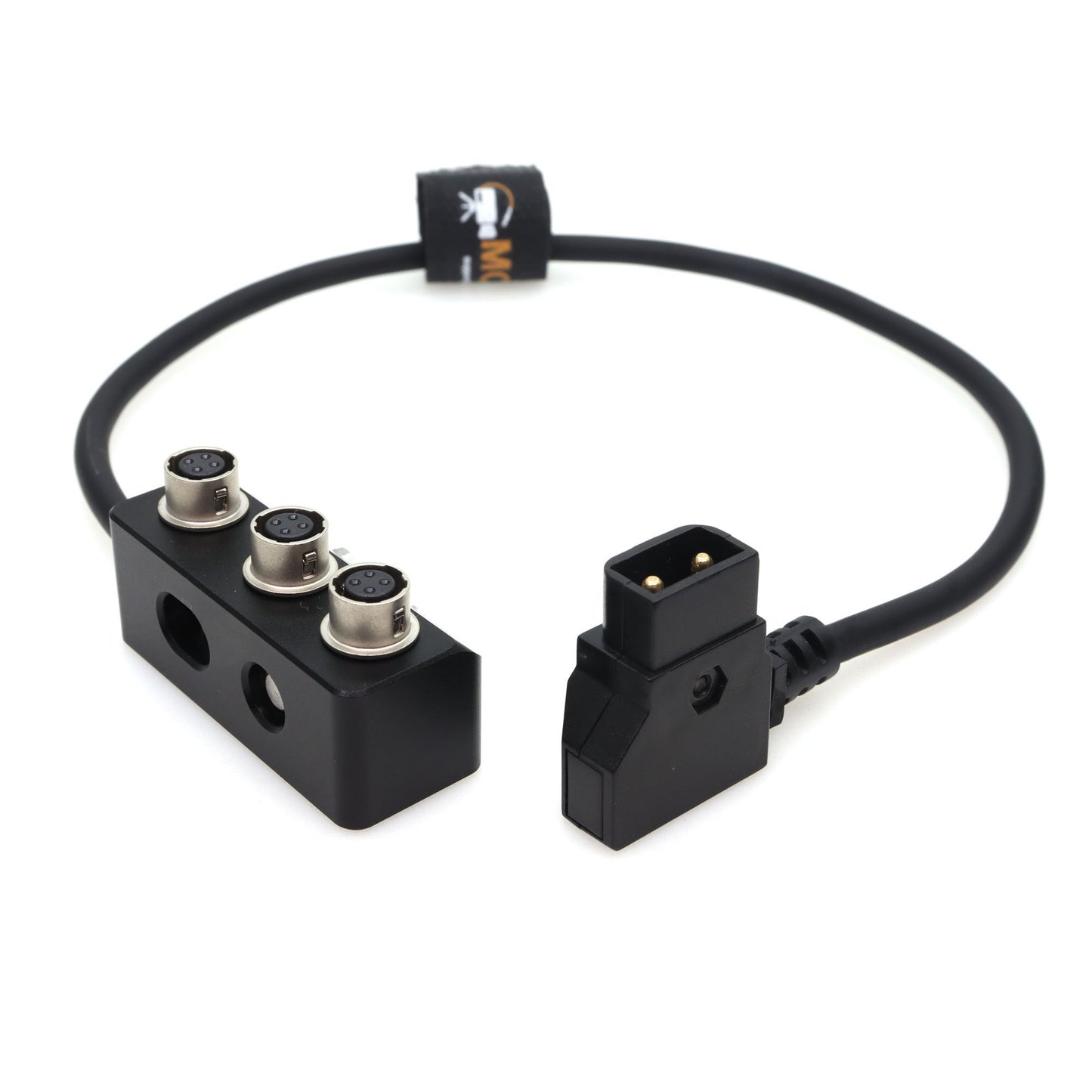 D-tap to Hirose 4pin Power Supply 1 to 3 Splitter Box for Sound Device 688 788T for Zoom F4 F8 Power Distributor