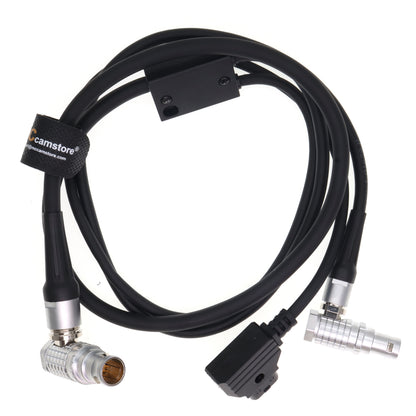 Digital Micro Force 14 Pin Male to D tap and 7 Pin Male Power Y Cable for Preston DM1 DM-1X DM-2 DM4X DM5 Lens