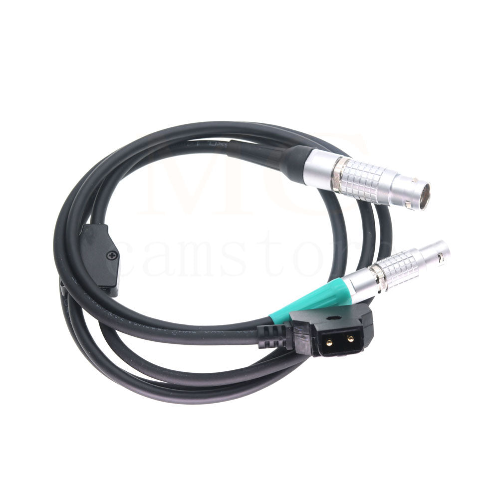 D-tap Power for Preston Micro Force V+F 10 Pin to Heden M26T Analog Motor 4 Pin Y-type power Cable