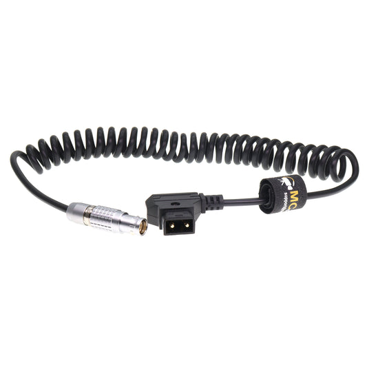 Fujifilm GFX ETERNA 55 D-Tap Power Cable Coiled 4 Pin Female