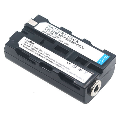 SmallHD/Atomoss/ Blackmagic Monitor Power Coiled Cable for SONY NP-F550/NP-F570/NP-F970 NP-F Dummy Battery, D-tap to DC 5.5*2.5mm power coiled cable to NP-F550