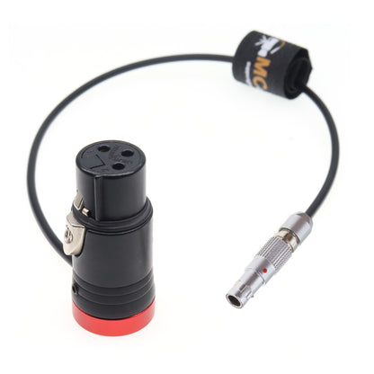 FGB 3 Pin To XLR 3 Pin Female, for Zaxcom TRX900 ZAXCOM ZFR300,ZFR400 Audio Line