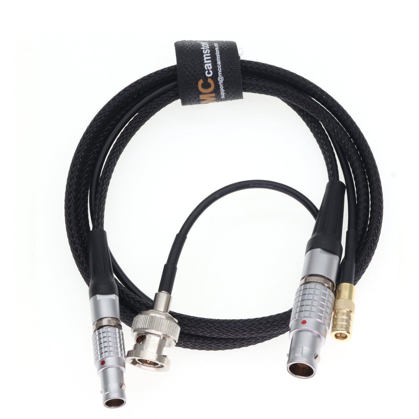 Main Cable with BNC to SMB and 1B 8 Pin to 0B 7 Pin Cables for ARRI Trinity Joystick Replacement K2.0014805