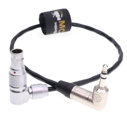 Timecode Cable 3.5mm TRS for Tentacle Sync to EXT 9 Pin Male for Red Komodo Camera Time Code Cable