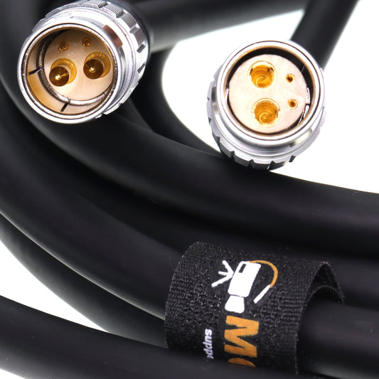 Power Cable for ARRI S360-C S360 Sky Panel LED Lighting 4 Pin 2+2 Male to 4 Pin 2+2 Female Power Supply 54V DC Cable