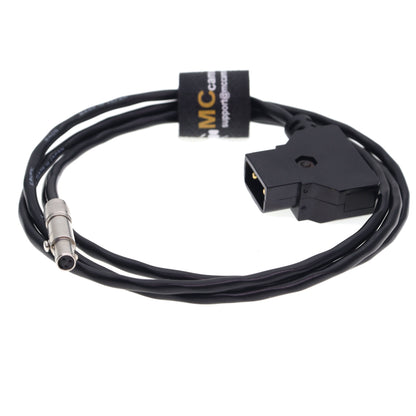 Neutrik NSC3F 3-Pin Female to D-Tap Power Cable for Convergent Design Odyssey 7/7Q/7Q+/Apollo OLED Monitor Recorder