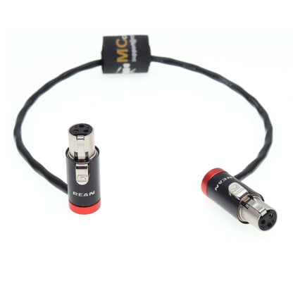 Low Profile TA3F to TA3F Audio Cable for Sound Devices 688 788 for Lectrosonics Octopack 8 Channels