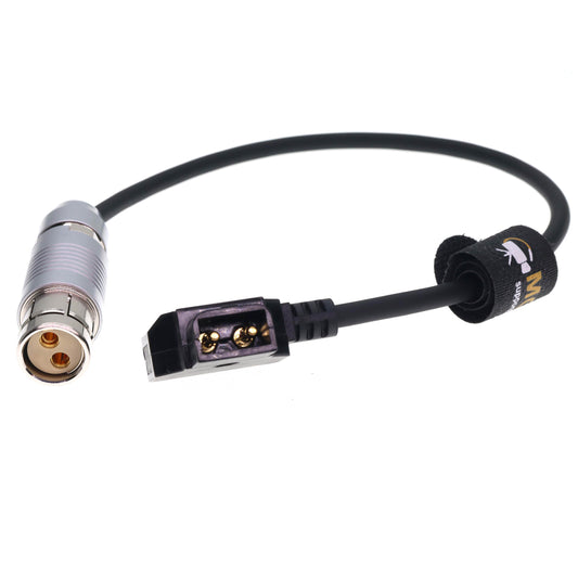ARRI Alexa XT Camera Power Cable Fischers 2 Pin Female to D tap, 24V