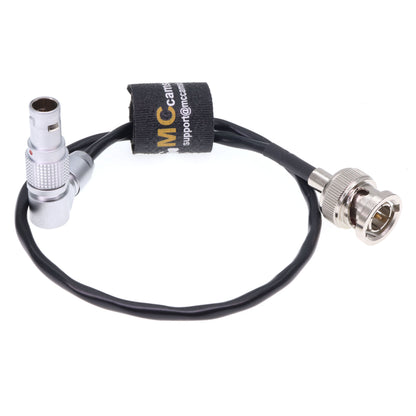 BNC Male to 0B 9 Pin Male Timecode Cable for Sound Devices Zaxcom for RED V-Raptor Komodo Camera