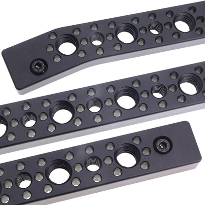 Expansion Board with 1/4"-20 & 3/8"-16 Screw, Side Plate with Fixed M3 Screw for Sony Venice CineAltaV 2, Plate Long 162mm