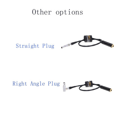 FHG 00B 5 Pin Male to 3.5mm TRS Female Audio Cable for for RED Camera KOMODO-X Camera