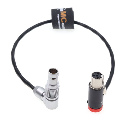 Tvlogic 055/056/058 Power Cable, Rotatable 0B 2pin Male Connector to Ta4f 4pin Female Cable 12V