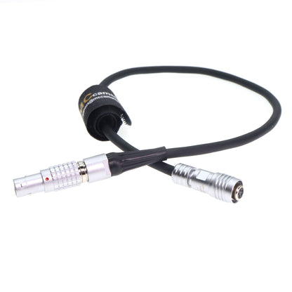 Rotatable 0B 2 Pin to Angle 5 Pin Female Power Cable for Teradek ARRI RED SmallHD Paralinx Preston Transvideo Offhollywood Switronix Camera to Portkeys LH5P LH5H Monitor