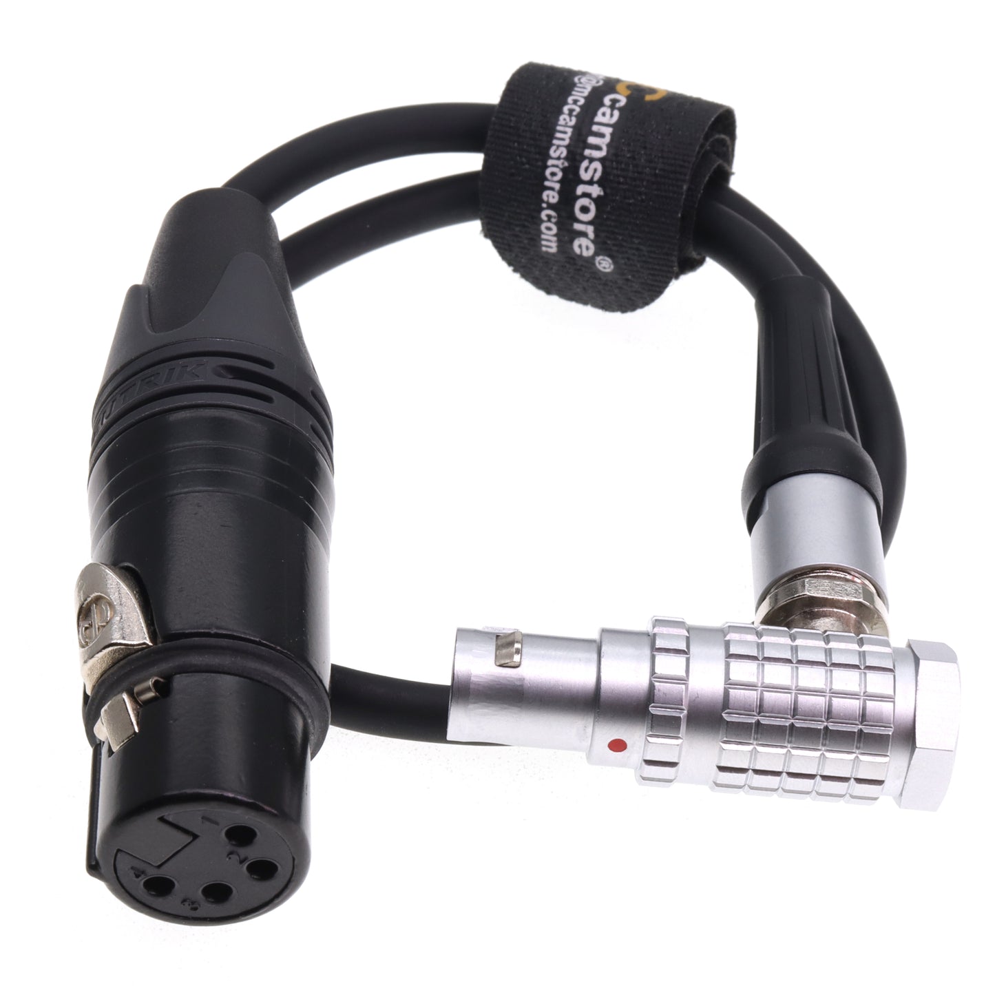 XLR 4 Pin Female to 1B 6 Pin Power Cable for DJI Ronin 2 Gimbal Stabilizer for Canon C300 MKIII C400 C500 Camera
