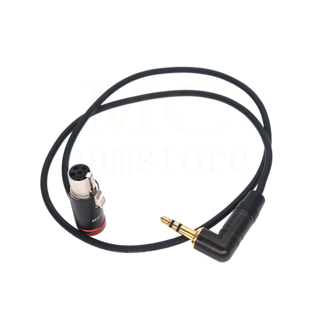 3.5 to TA5F sommer cable For TA3 Balanced LINE level signals from Sound Devices 633 X1-X2 outs, 688 X1-X4