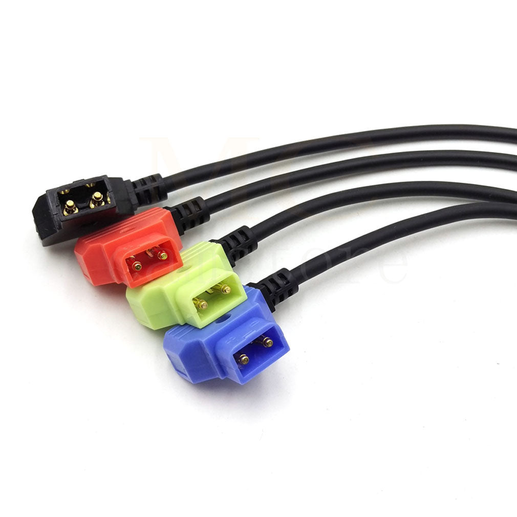 Camera power plug D-tap plug DIY Cable D-TAP male Connector with flying lead 1 meter cable