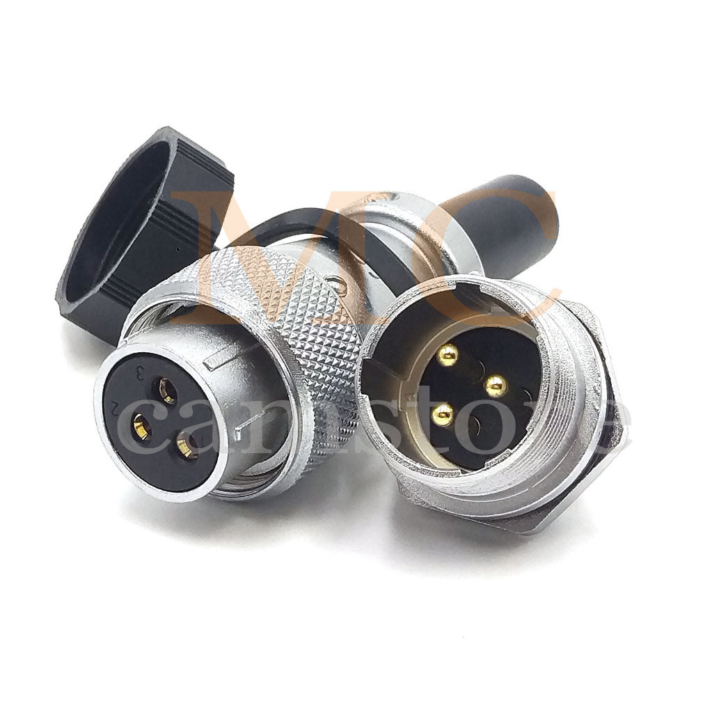 WEIPU WS20 Aviation Connector, 2 3 4 5 6 7 8 9 12 15pin Industrial Electrical Power Cable Plug Socket