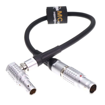 Ronin 2 Power 6 Pin to Right Angle 0B 2 Pin for DJI Ronin 2 to Teradek Bolt Pro 1000/3000ft Power Cable