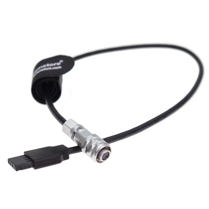 Black Magic Design Weipu 2 pin Power Cable for DJI Ronin S to BMPCC 4K 6K Blackmagic Pocket Cinema Camera 4k 12in