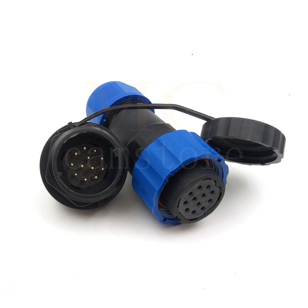 SD20 IP68 Waterproof Connector, 1 - 14 pin IP68 Aviation Power Connector