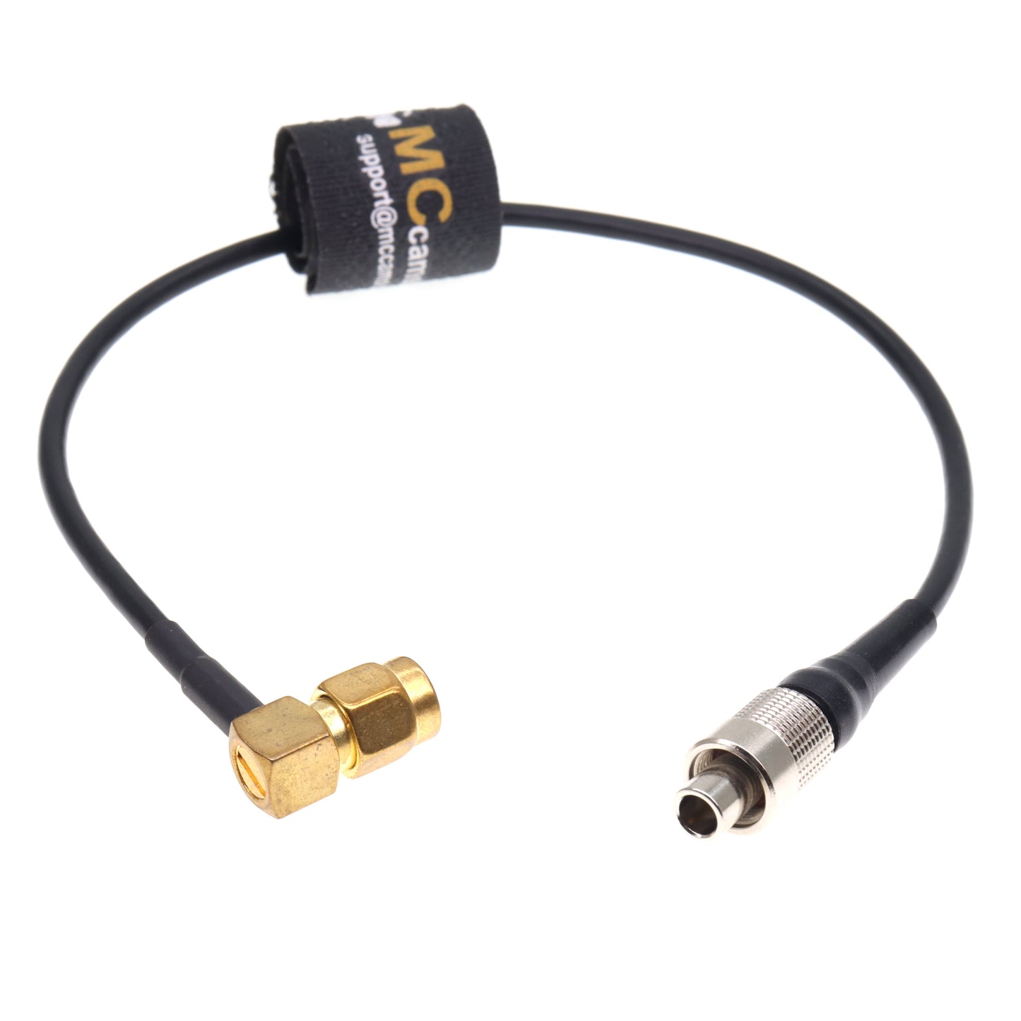 Signal Cable FVS.00.250 Coaxial Plug to Right Angle SMA for Sennheiser 3041 Receiver
