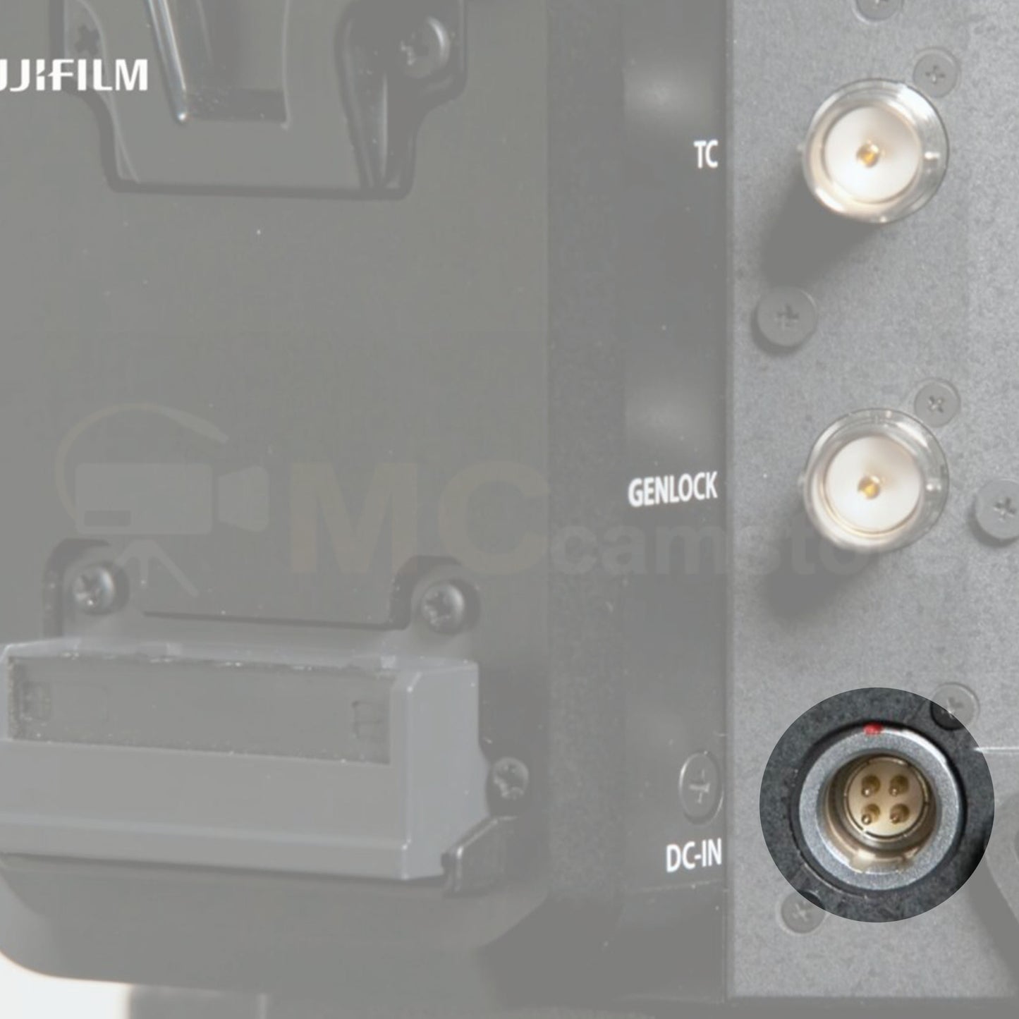 Fujifilm GFX ETERNA 55 AC Power Cable 4 Pin DC IN 220cm