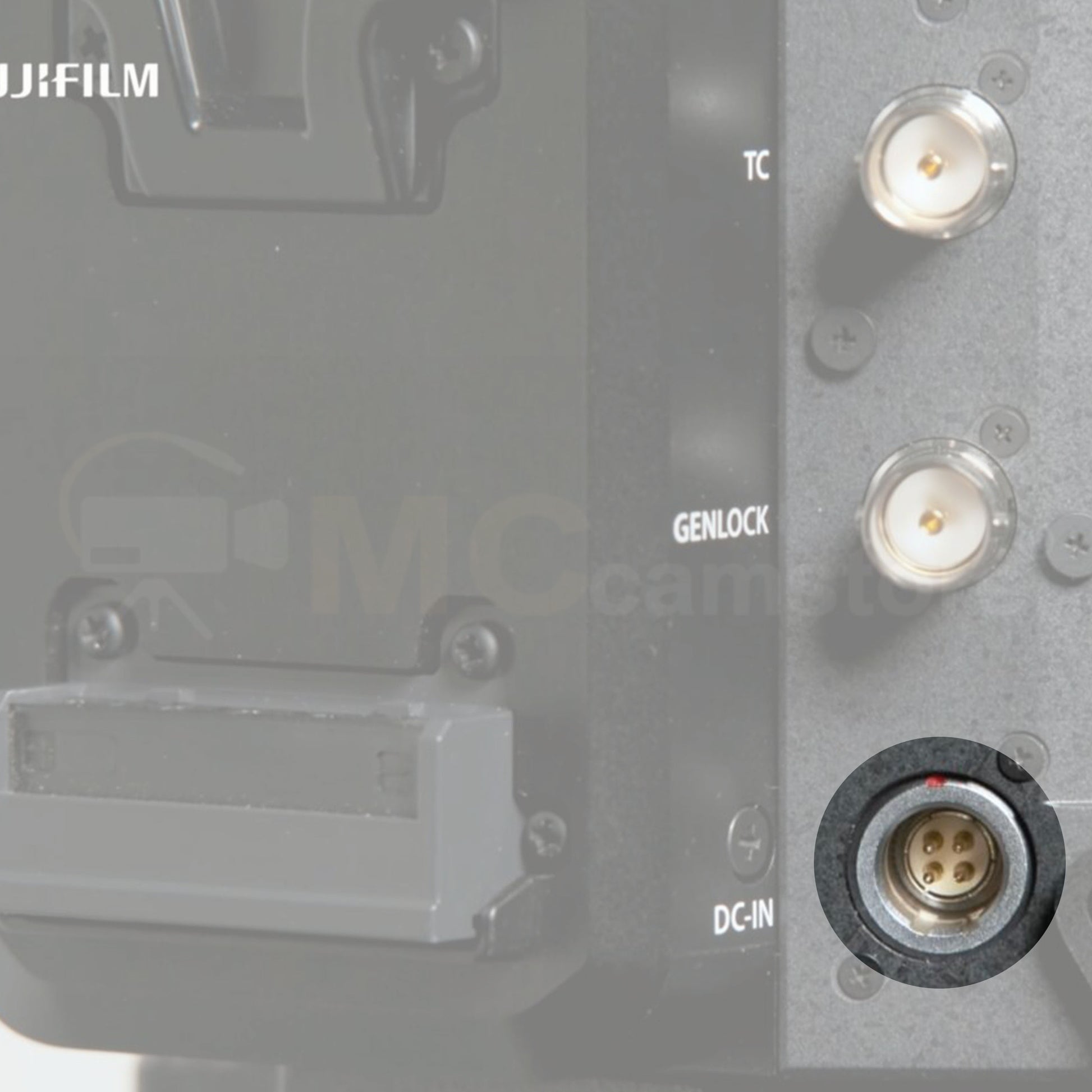 Fujifilm GFX ETERNA 55 AC Power Cable 4 Pin DC IN 220cm