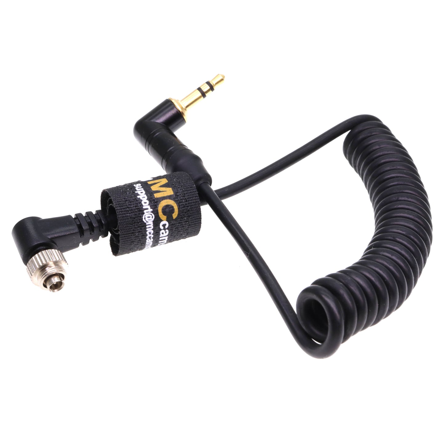Timecode Cable for Tentacle Sync 3.5 Audio Plug to PC for Panasonic GH5S, S1H Time Code Coiled Cable