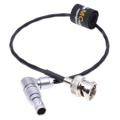 Rotatable 5 Pin to BNC Timecode Cable for ARRI Alexa Mini Camera for Ambient Lockit UMC-4 Time Code Sync