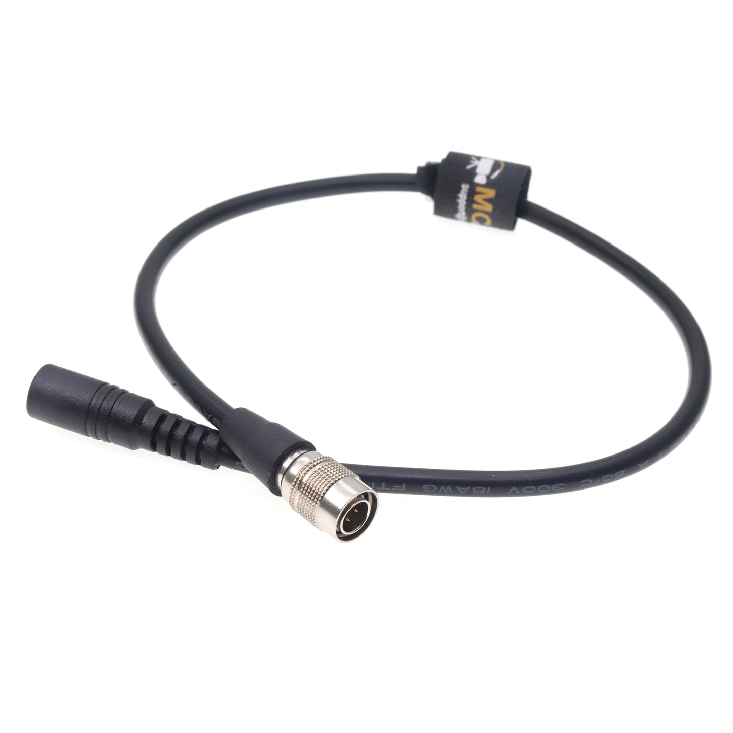 DC Female to Hirose 4pin Male Power Cable for Sound Device ZAXCOM for Blackmagic