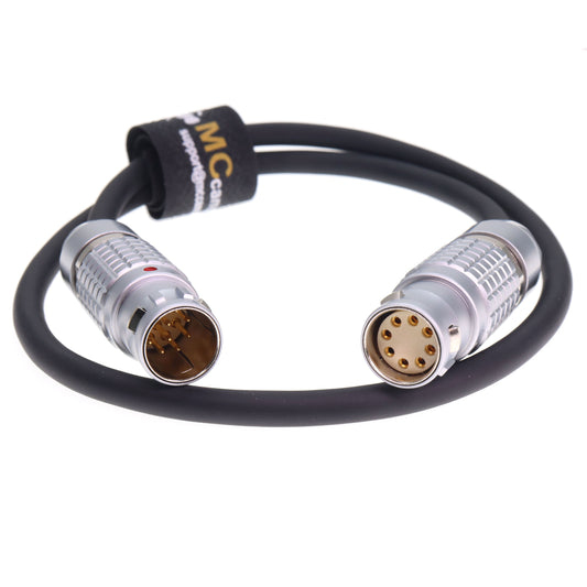 24V Power Cable for DJI Ronin 2 Dual TB50 Battery Mount to ARRI Alexa Mini| Alexa 35| Amira| Alexa Mini LF, 10pin Male to 8 pin Female