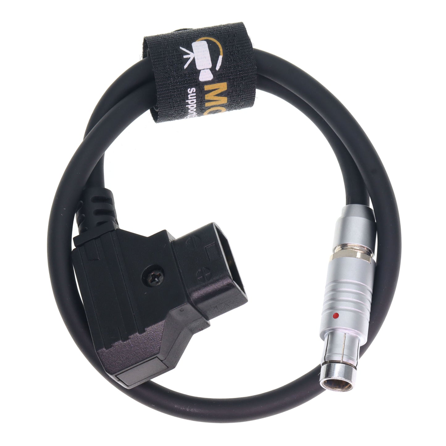 D-tap to Fischer RS 3 Pin Male Power Cable for TILTA Wireless Focus/Arri Alexa/RED/CineTape Measure Controller