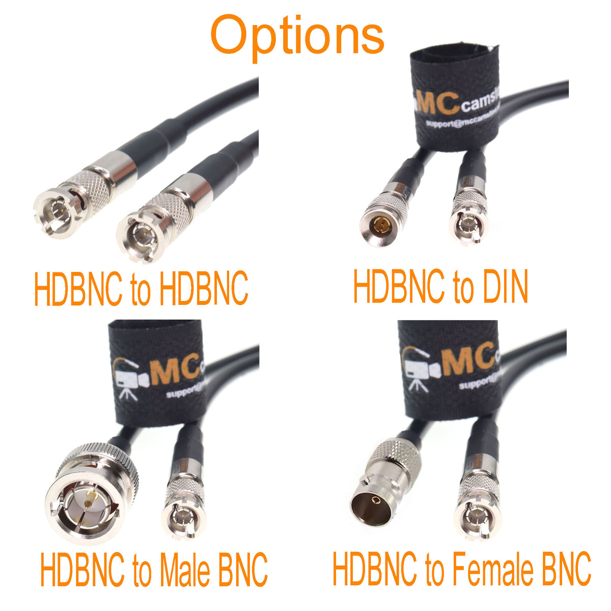 HD Micro HDBNC to Standard BNC 75 Ohm Pigtail Extension Coupler for Blackmagic Video Assist Monitor, Micro Studio Camera 4K G2, ATEM Switcher