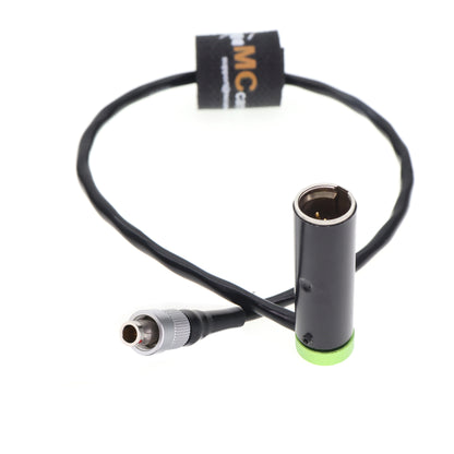 Audio Cable for Wisycom MTP41 MTP41-L-B1 Broadband Bodypack Transmitter, FVB 00 3Pin Male to REAN TA5M Mini XLR 5 Pin Male
