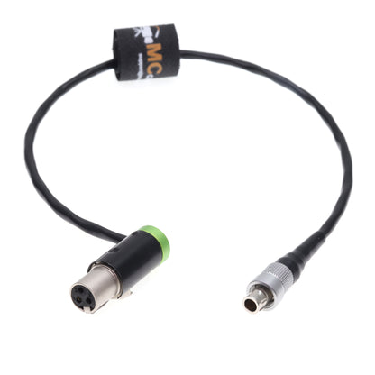 FVB 00 3 Pin Male Plug to TA3F Audio Cable for Sennheiser SK2000, for ZAXCOM ZFR300 ZFR400 Audio Line