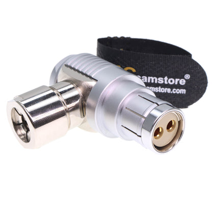 2pin Female Connector for ALEXA, ALEXA Classic, ALEXA XT, ALEXA SXT, ALEXA SXT-W, ALEXA LF, ARRICAM, ARRIFLEX