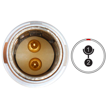 0B 2 Pin Female to 0B 2Pin Male Power Cable for RED Komodo 4K 6K Cinema Camera