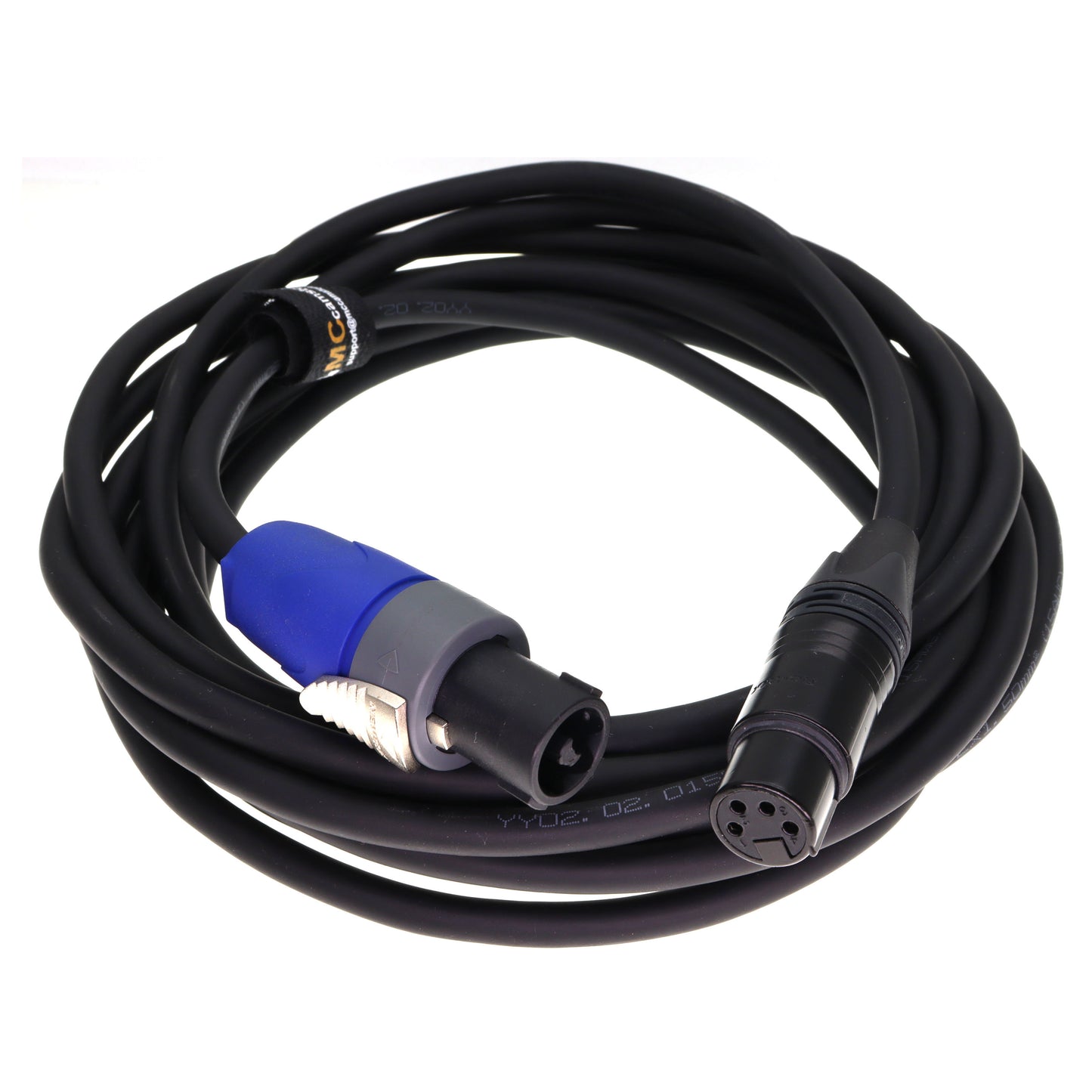 NL2FX 2 Pin to NEUTRIK XLR Female 4 Pin Power Cable